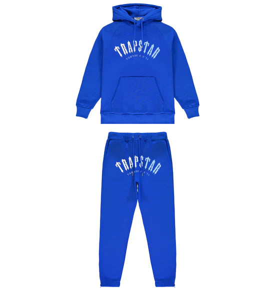 Trapstar Irongate Arch It s A Secret Hooded Gel Tracksuit Blue sourcedbycs