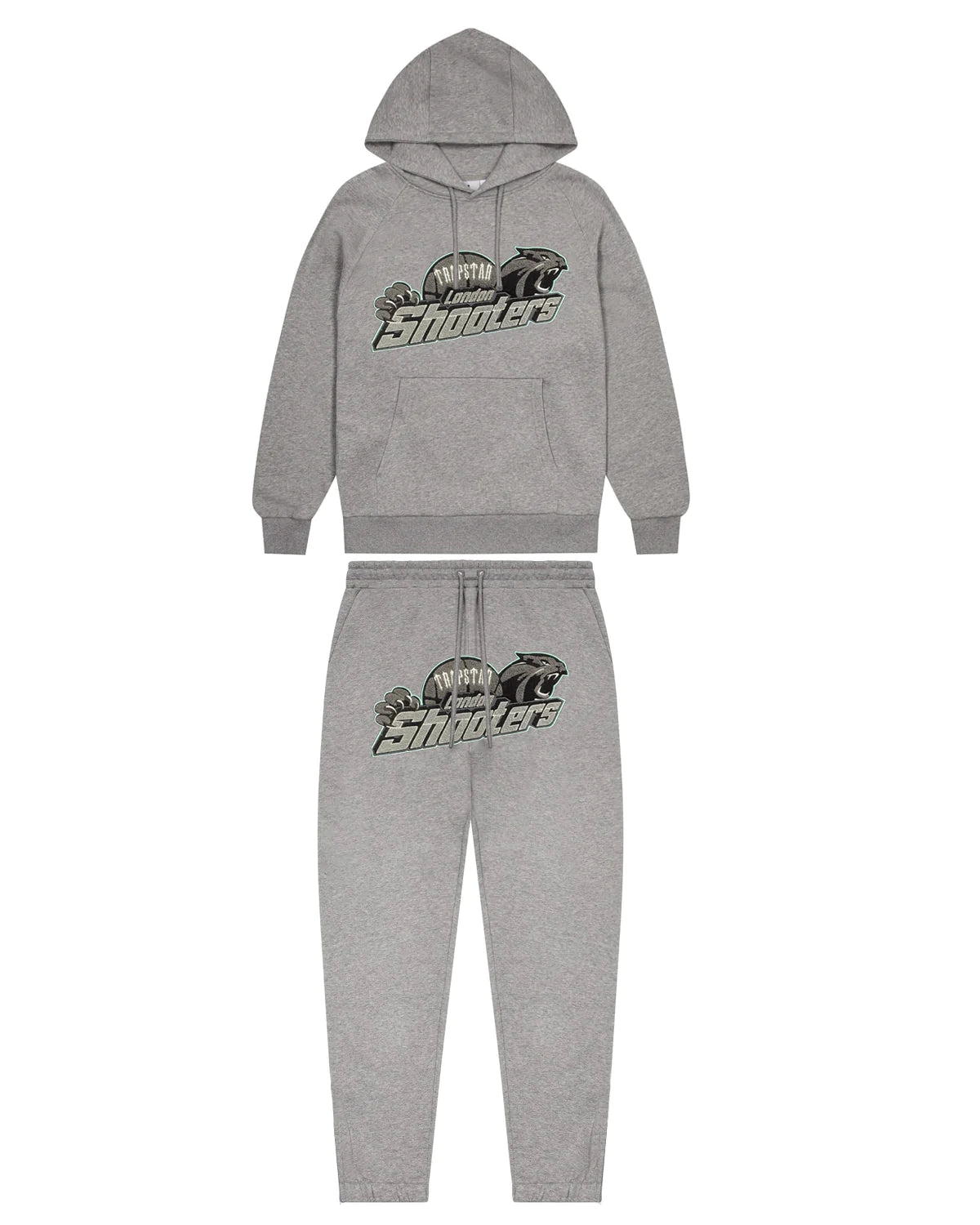 Trapstar grey tracksuit sale