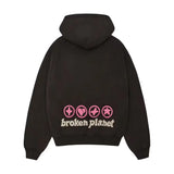 Broken Planet ‘Hearts Are Made To Be Broken’ Hoodie - Soot Black