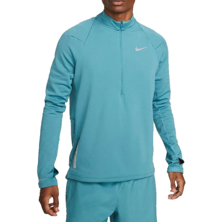 Nike Running Division Therma - Teal and Front