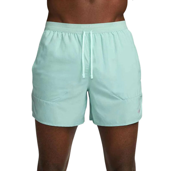 Nike Stride Flex 5 Inch Shorts - Mineral and Front