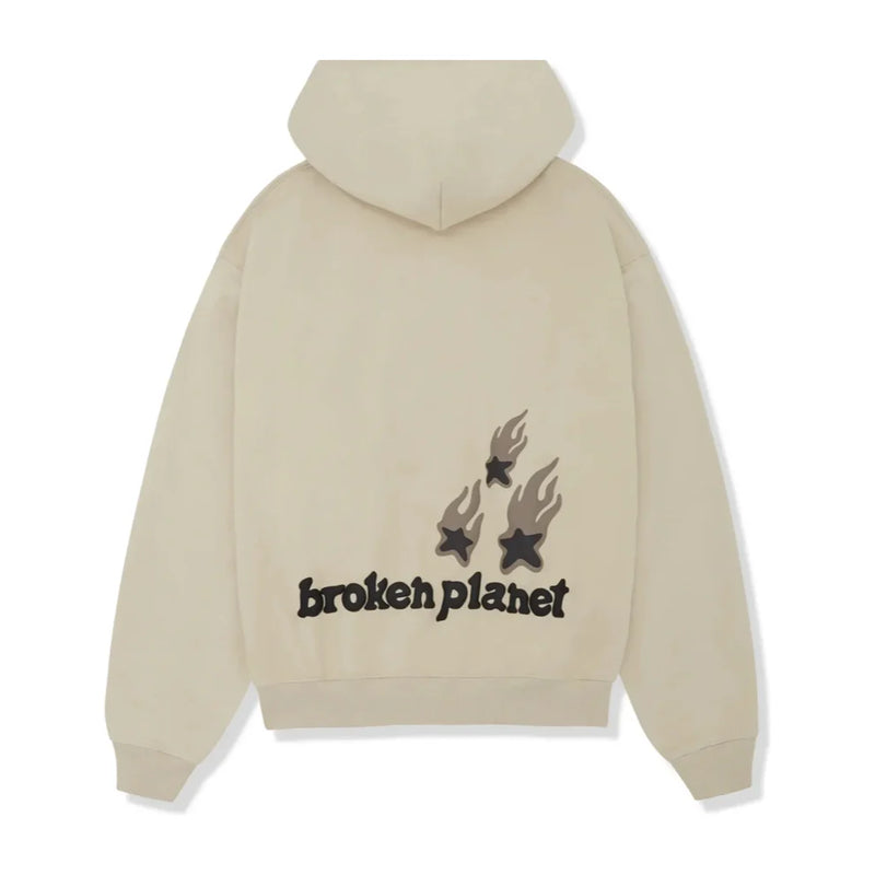 Broken Planet ‘Heartless Love’ Hoodie - Bone White