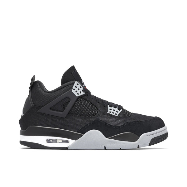 Air Jordan 4 'Black Canvas'