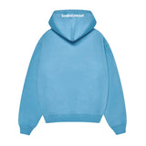 Broken Planet Zip Up Hoodie - Light Blue