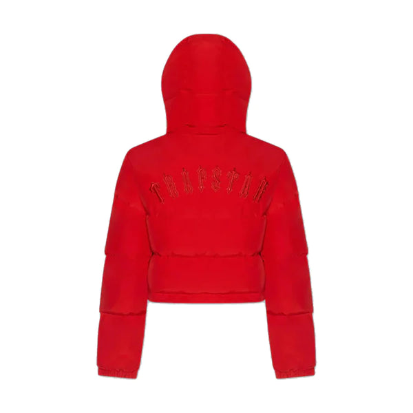 Trapstar Women's Irongate Hooded Jacket - Infrared – sourcedbycs