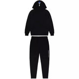 Trapstar Chenille Decoded 2.0 Hooded Tracksuit - Black Ice Edition