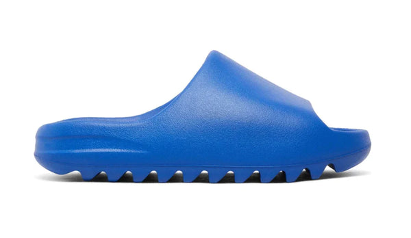 Adidas Yeezy Slide ‘Azure’ and Front