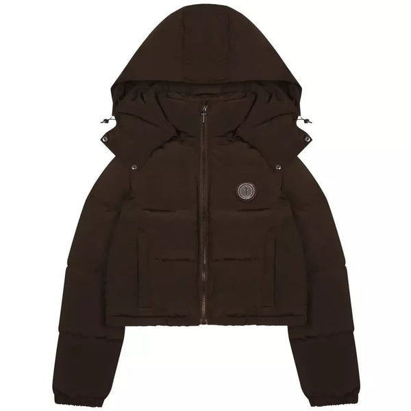 Trapstar Women’s Irongate Hooded Jacket - Brown