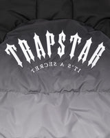 Trapstar Irongate Arch Puffer Jacket AW23 - Black/Gradient