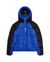 Trapstar Irongate Arch Puffer AW23 Blue/Black and Front 