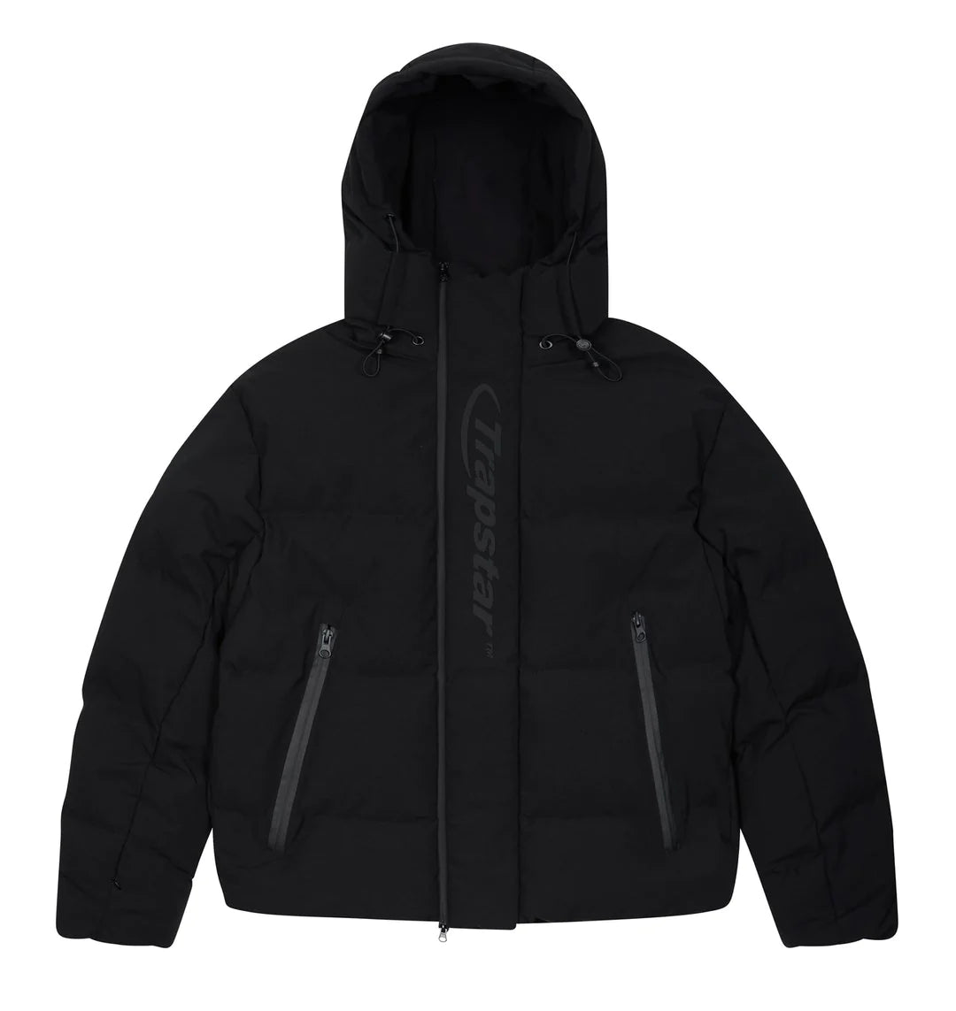 Trapstar Hyperdrive Technical Puffer Jacket - Blackout Edition ...