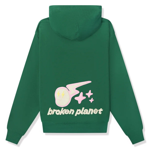 Broken Planet ‘Speed Of Light’ Hoodie - Malachite Green