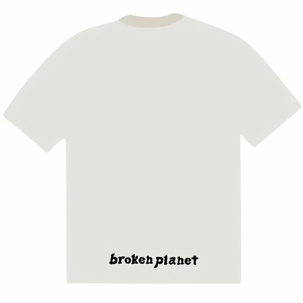 Broken Planet ‘I Believe In Shooting Stars’ T-Shirt - Bone White