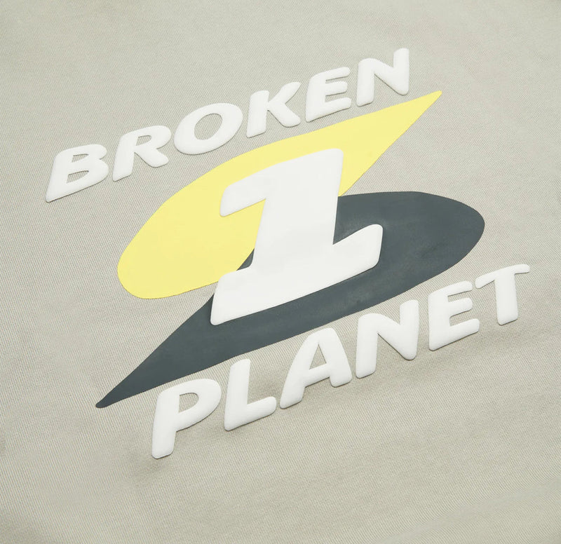 Broken Planet ‘Beyond The Limits’ Hoodie - Stone Grey