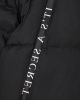 Trapstar Irongate Collar Puffer Jacket - Black