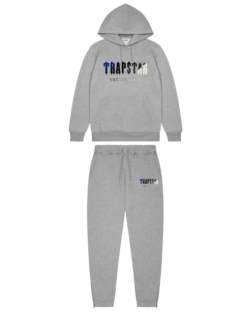 Trapstar Chenille Decoded Tracksuit Grey Ice Edition 2.0