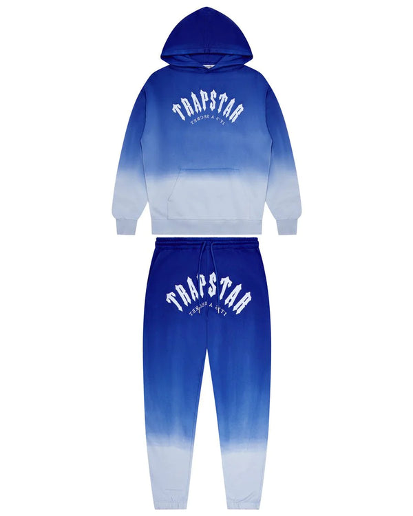 Trapstar Gradient Arch Tracksuit - Blue and Front