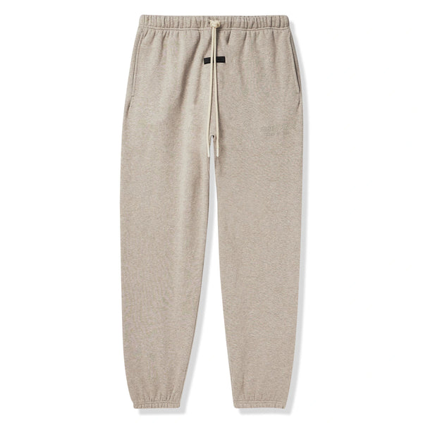 Fear Of God Essentials Sweatpants - Core Heather (FW23) and Front
