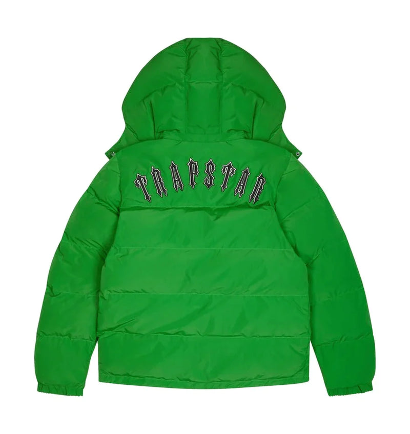 Trapstar Irongate Jacket - Green and Front