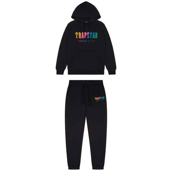 Trapstar Chenille Decoded Tracksuit - Candy and Front