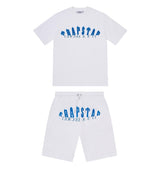 Trapstar De-Con Arch Short Set - White/Blue and Front