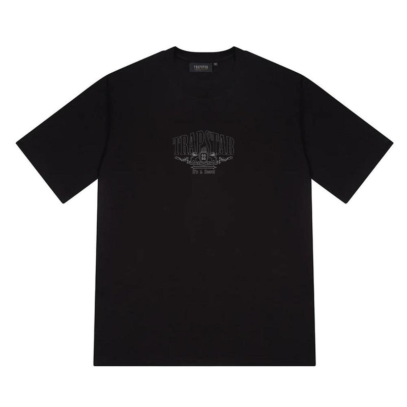 Trapstar Fine Dining 2.0 Tee - Black and Front