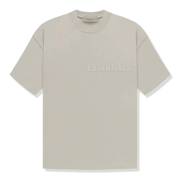 Fear Of God Essentials T-Shirt - Seal (SS23) and Front