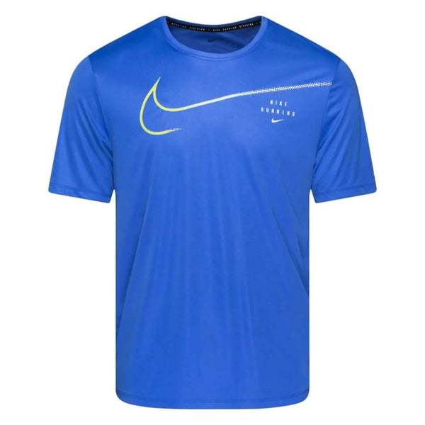 Nike Run T-Shirt - Blue and Front