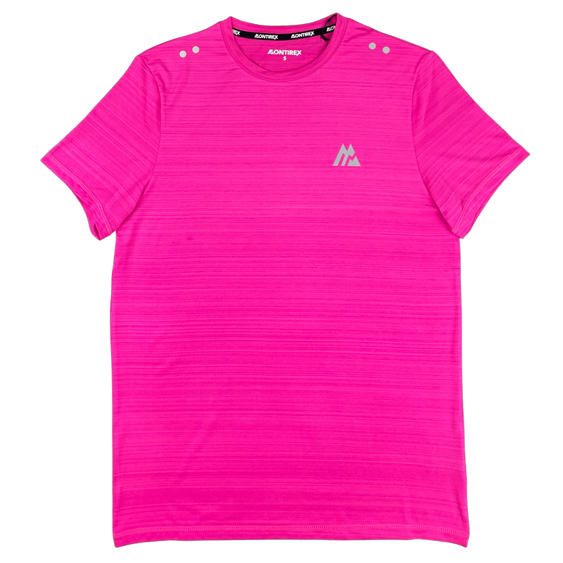 Montirex Swift T-Shirt - Magenta and Front