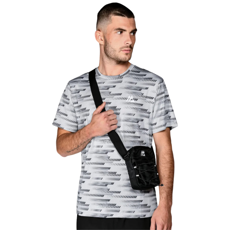 Montirex Apex T-Shirt - Mercury/Jet Grey and Front