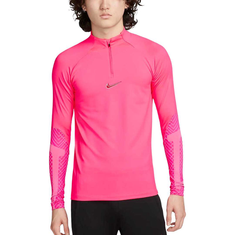 Nike Dri-Fit Strike 1/4 Zip ‘Hyper Pink’ and Front