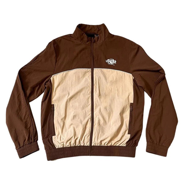 Syna World ‘Syna Logo’ Shell Tracksuit - Brown/Beige