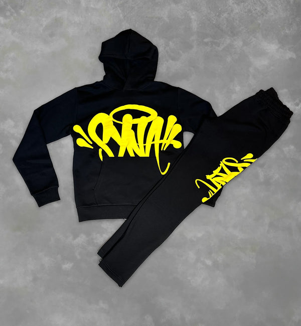 Synaworld Team Syna Tracksuit - Black/Yellow