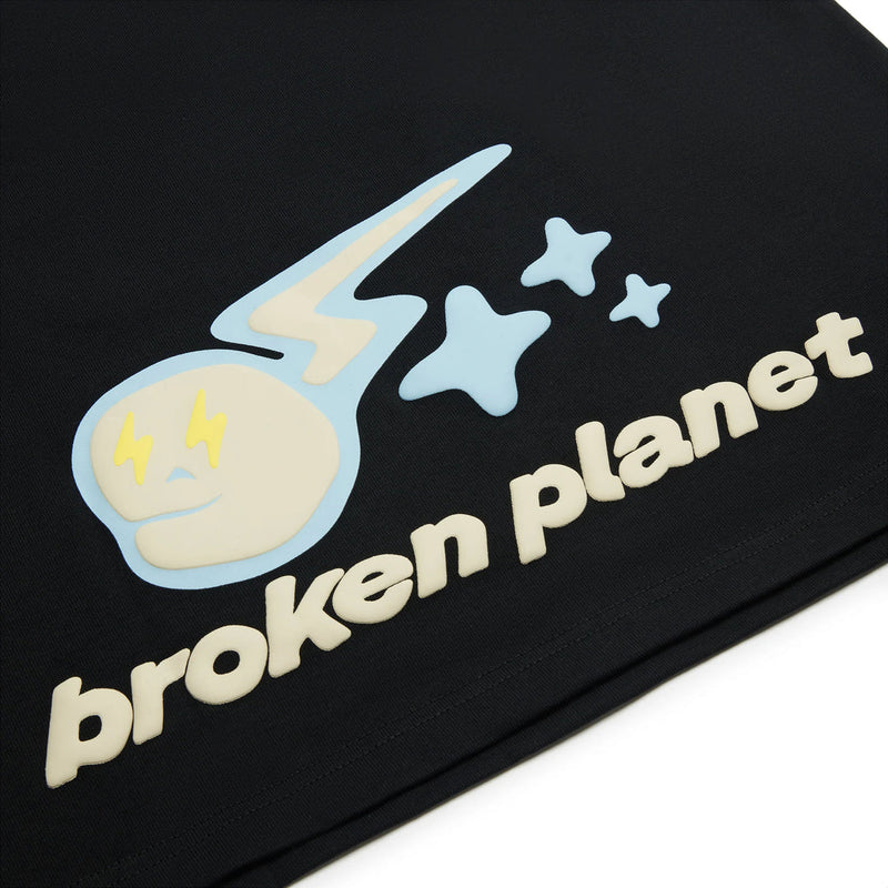 Broken Planet ‘Speed Of Light’ T-Shirt - Midnight Black