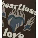 Broken Planet ‘Heartless Love’ T-Shirt - Mocha Brown