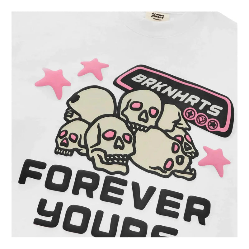 Broken Planet ‘Forever Yours’ T-Shirt - White