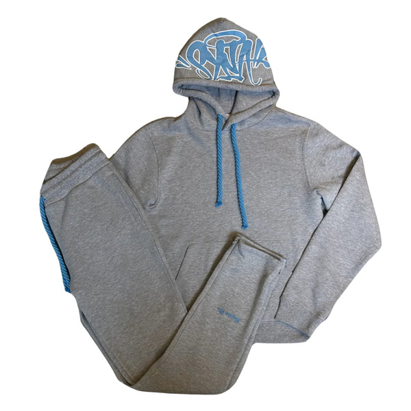 Synaworld OG Tracksuit - Grey/Blue and Front