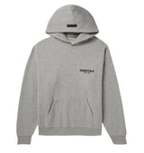 Fear Of God Essentials Hoodie - Dark Oatmeal (SS22) and Front