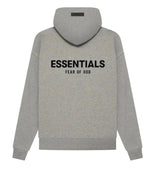 Fear Of God Essentials Hoodie - Dark Oatmeal (SS22)