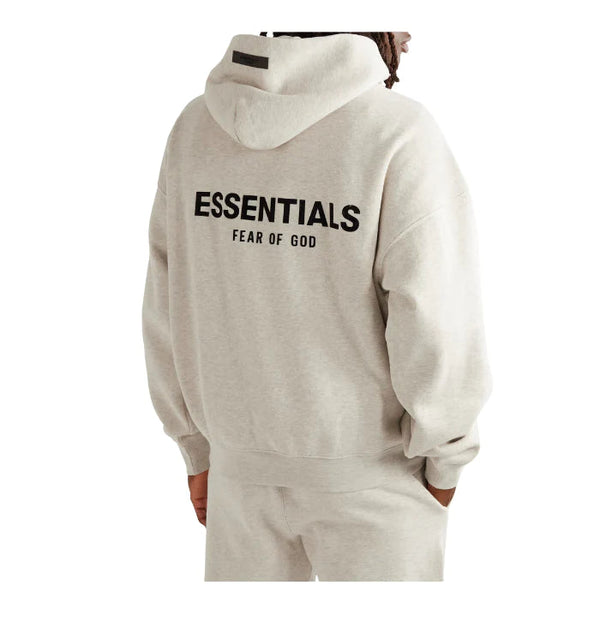 Fear Of God Essentials Hoodie - Light Oatmeal (SS22)