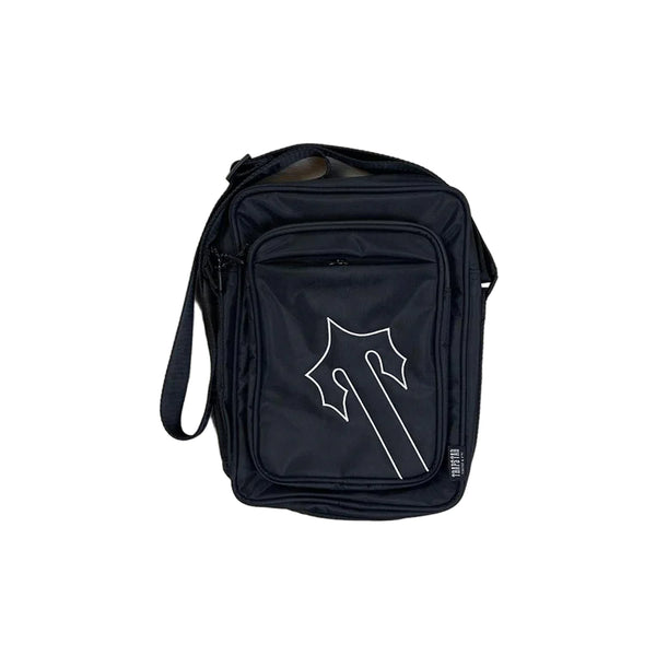Trapstar Irongate T Small Items Bag - Black/White, Front