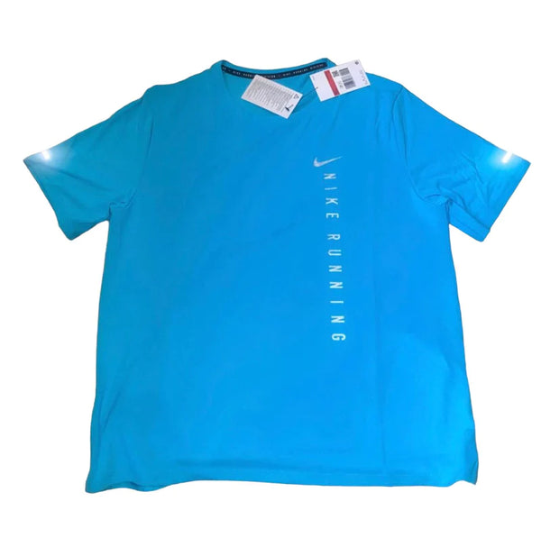 Nike Running Division Tee ‘Baby Blue’ and Front