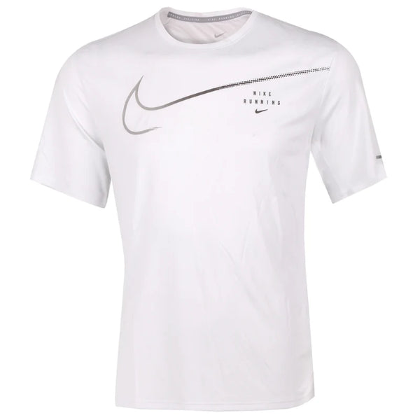 Nike Run T-Shirt White and Front