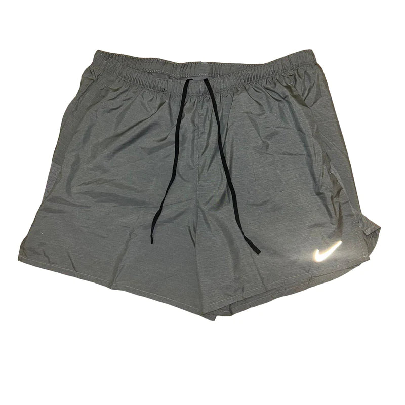 Nike Challenger 7 Inch Shorts ‘Grey’  and Front