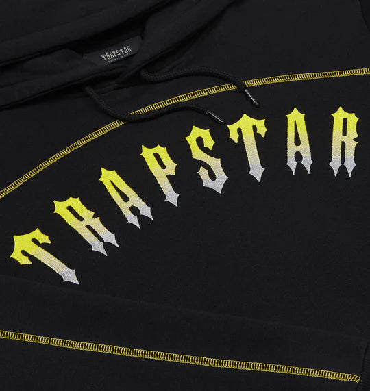 Trapstar Tracksuit - Black Yellow