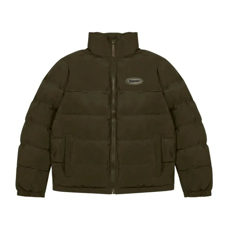 Trapstar Hyperdrive Puffer Jacket - Olive Green – sourcedbycs